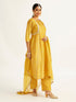 Women's Mustard Anarkali Set